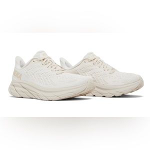 NIB Hoka Clifton 8 Eggnog Size 9.5 Women’s